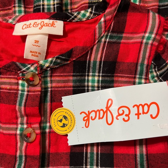 Girls Cat and Jack dress size 2t - Picture 3 of 4